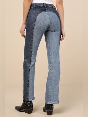 Levi's Women's Boot Cut Jeans in Dual Blue